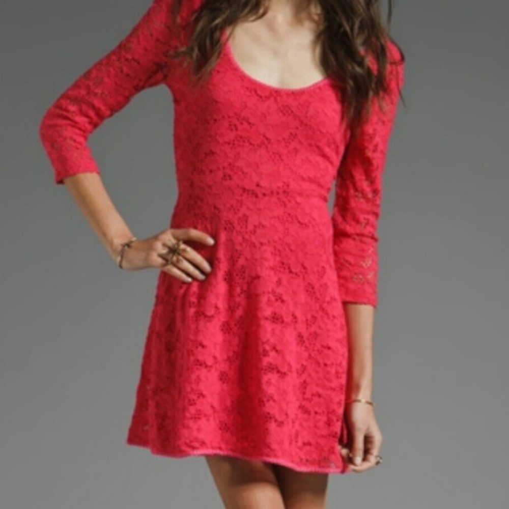 FP lace skater dress